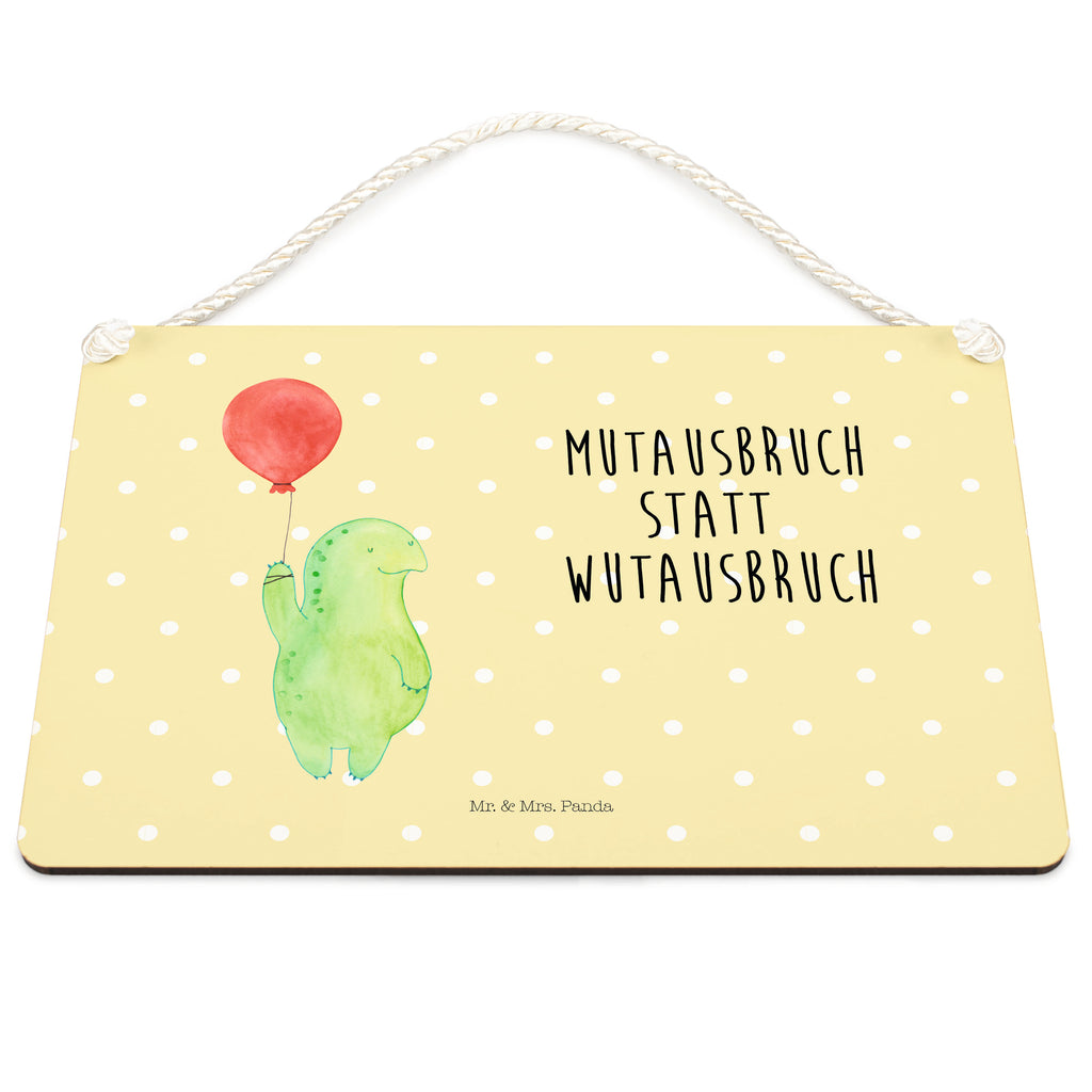 Deko Schild Schildkröte Luftballon Schildkröte, Schildkröten, Mutausbruch, Motivation, Motivationsspruch Schild, Türschild, Holzschild, Wandschild, Wanddeko  Schildkröte