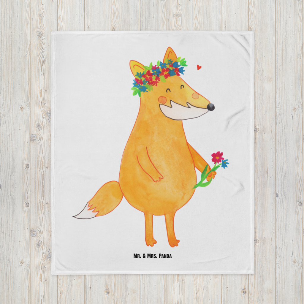 Babydecke Fuchs Blumenliebe Fuchs, Füchse, Fox, Liebe, Freundin, Fuchsmädchen, Blumenmädchen, Freundinnen, Liebesbeweis, Blume, Blumen, Motivation, Freude, ich, mich, Selbstliebe, Freude Babydecke, Babygeschenk, Geschenk Geburt, Babyecke Kuscheldecke, Krabbeldecke  Fuchs