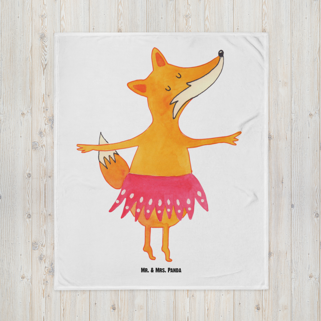 Babydecke Fuchs Ballerina Fuchs, Fuchs Spruch, Füchse, Füchsin, Ballerina, Ballett, Tänzerin, Tanzen, Party, Einladung, Geburtstag Babydecke, Babygeschenk, Geschenk Geburt, Babyecke Kuscheldecke, Krabbeldecke  Fuchs