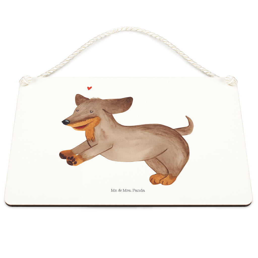 Deko Schild Hund Dackel fröhlich Hund, Hunde, Dackel, Dachshund, happy dog Schild, Türschild, Holzschild, Wandschild, Wanddeko  Hund, Hundemotiv, Haustier, Hunderasse, Tierliebhaber, Hundebesitzer, Sprüche