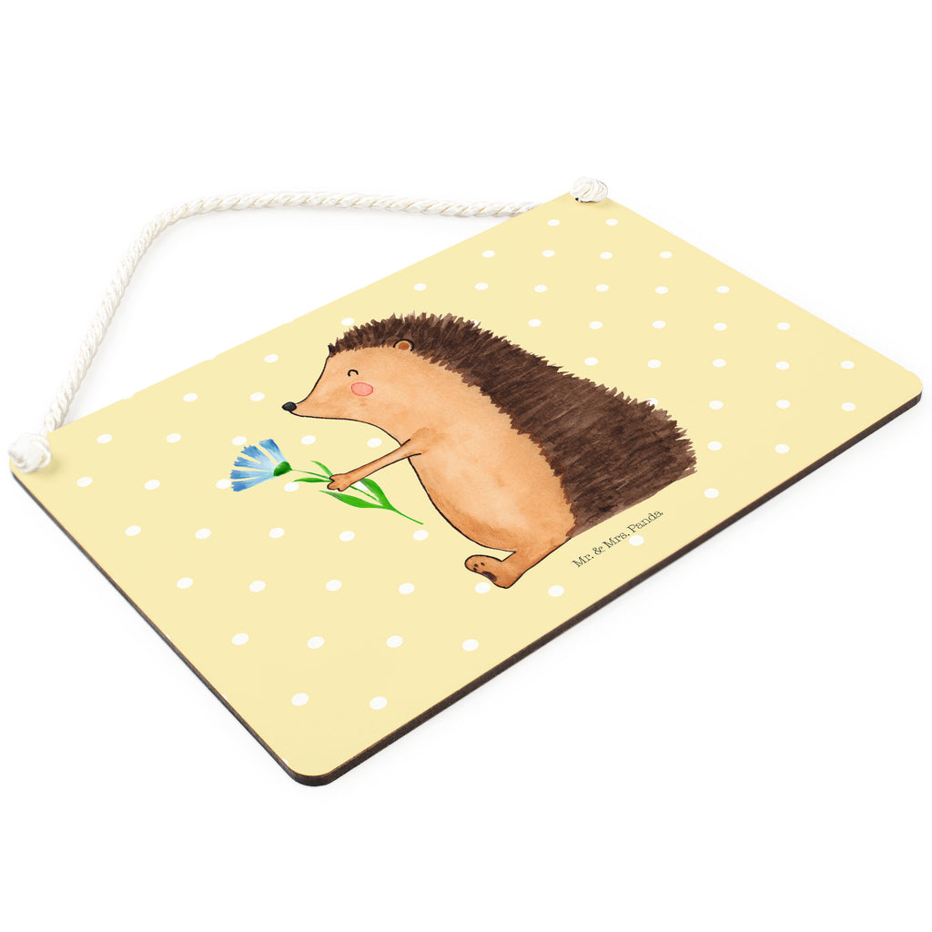 Deko Schild Igel mit Blume Igel, Gute Besserung, Genesungswünsche, Krankheit, Krankenhaus, krank, Besuch Schild, Türschild, Holzschild, Wandschild, Wanddeko  süße Tiermotive, gute Laune, lustige Sprüche, Tiere