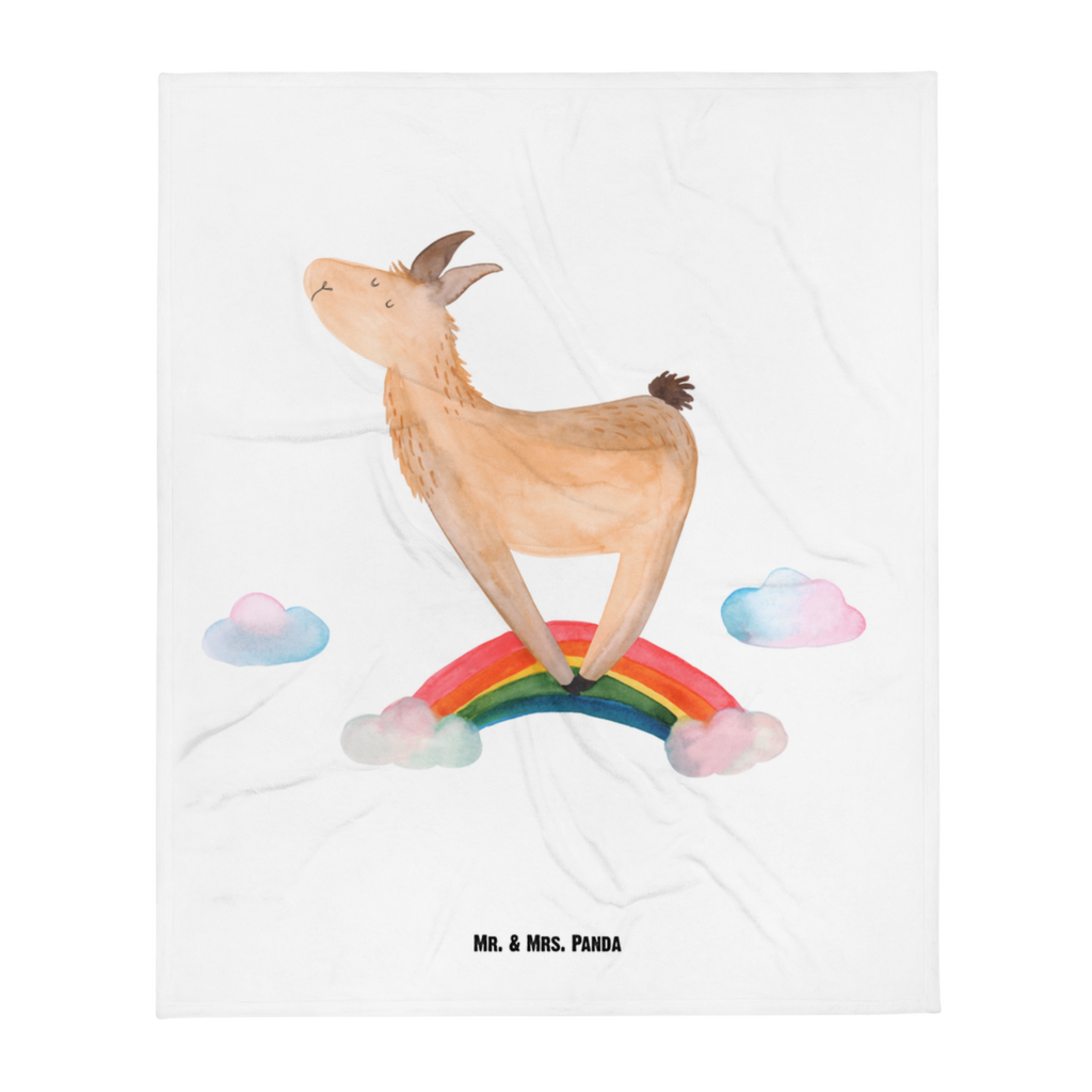 Babydecke Lama Regenbogen Lama, Lamas, Regenbogen, Haters gonna hate, Haters, Selbstständig, Außenseiter, Schule, Abi, Hobby, Wolkenland, Freiheit	 Babydecke, Babygeschenk, Geschenk Geburt, Babyecke Kuscheldecke, Krabbeldecke  Lama, Alpaka