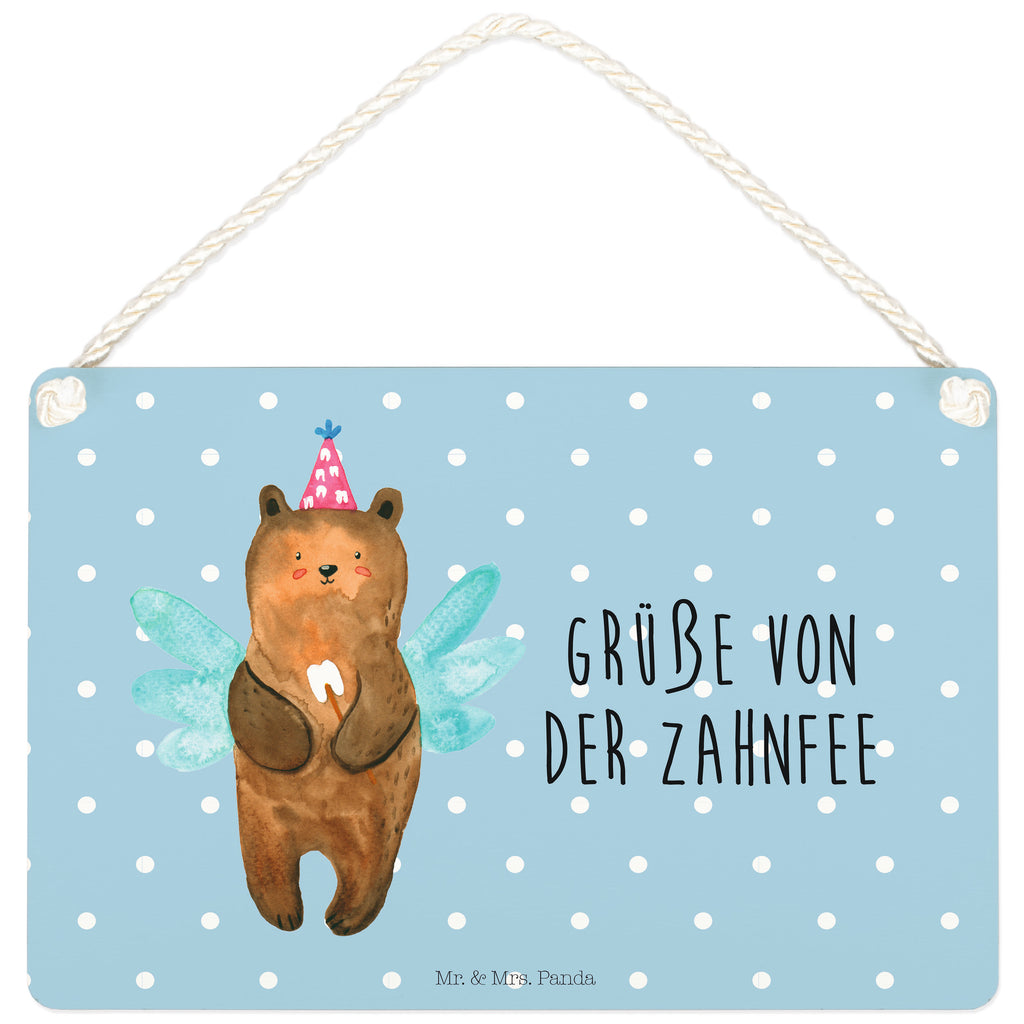 Deko Schild Zahnfee Bär Zahnfee, Fee, Milchzahn, Erster Zahn Schild, Türschild, Holzschild, Wandschild, Wanddeko  Bär, Teddy, Teddybär