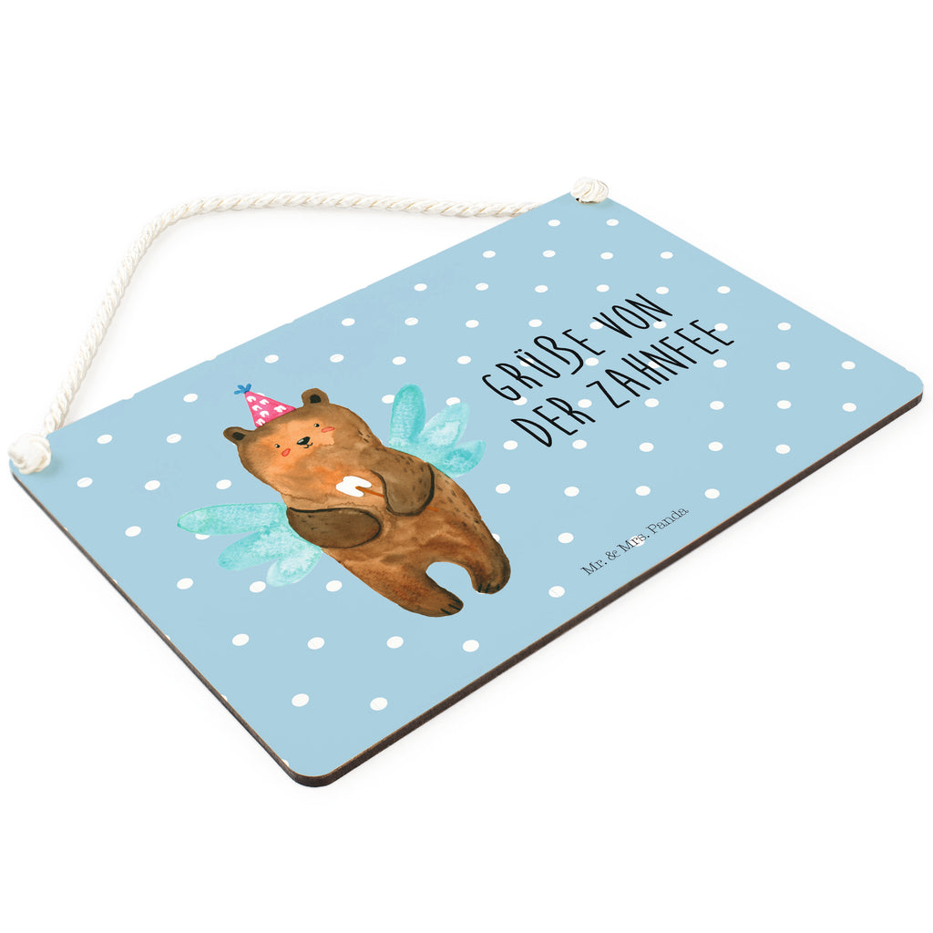 Deko Schild Zahnfee Bär Zahnfee, Fee, Milchzahn, Erster Zahn Schild, Türschild, Holzschild, Wandschild, Wanddeko  Bär, Teddy, Teddybär