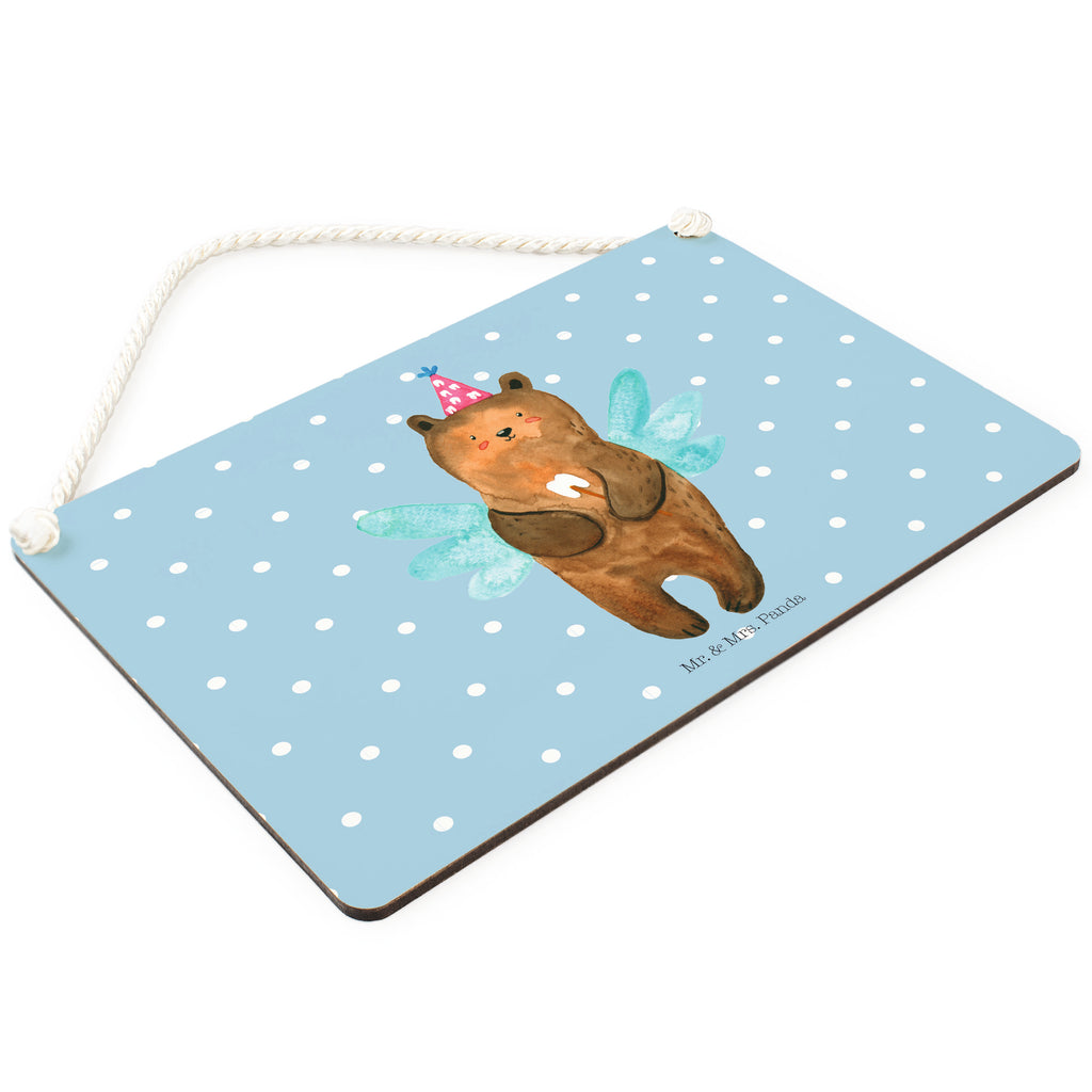 Deko Schild Zahnfee Bär Zahnfee, Fee, Milchzahn, Erster Zahn Schild, Türschild, Holzschild, Wandschild, Wanddeko  Bär, Teddy, Teddybär