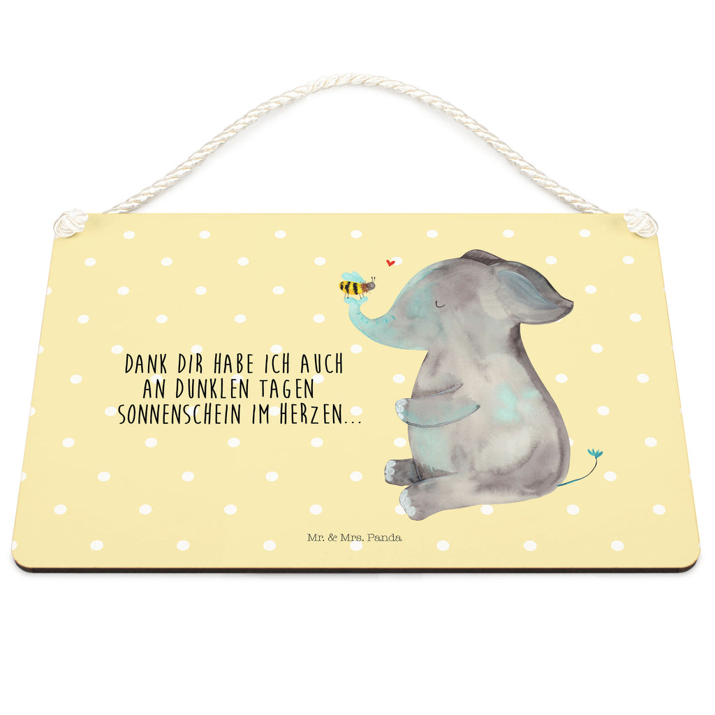 Deko Schild Elefant & Biene Elefant, Biene, Liebe, Liebesbeweis, Jahrestag, Liebesgeschenk, Heiratsantrag, Hochzeitsgeschenk, Liebesspruch Schild, Türschild, Holzschild, Wandschild, Wanddeko  süße Tiermotive, gute Laune, lustige Sprüche, Tiere