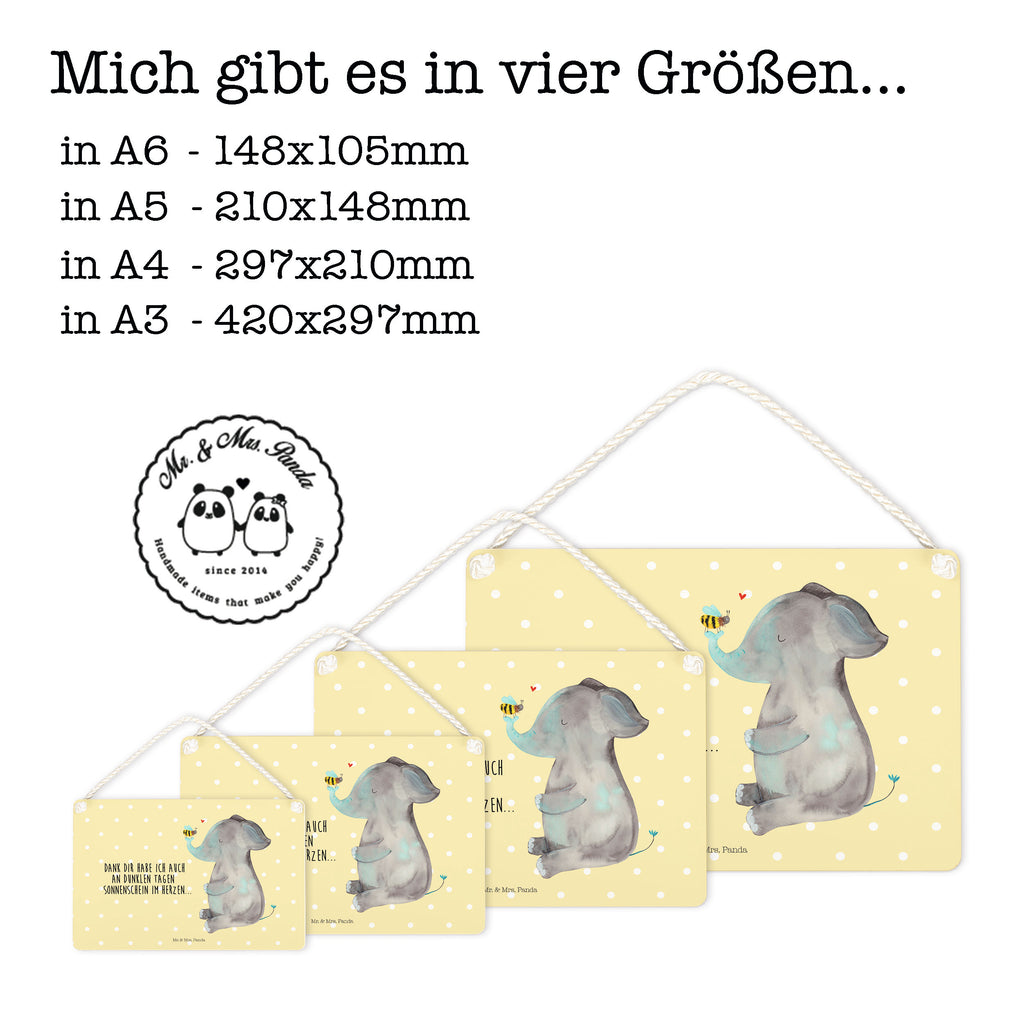 Deko Schild Elefant & Biene Elefant, Biene, Liebe, Liebesbeweis, Jahrestag, Liebesgeschenk, Heiratsantrag, Hochzeitsgeschenk, Liebesspruch Schild, Türschild, Holzschild, Wandschild, Wanddeko  süße Tiermotive, gute Laune, lustige Sprüche, Tiere