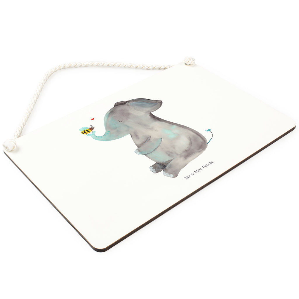 Deko Schild Elefant & Biene Elefant, Biene, Liebe, Liebesbeweis, Jahrestag, Liebesgeschenk, Heiratsantrag, Hochzeitsgeschenk, Liebesspruch Schild, Türschild, Holzschild, Wandschild, Wanddeko  süße Tiermotive, gute Laune, lustige Sprüche, Tiere