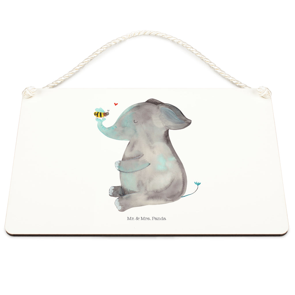 Deko Schild Elefant & Biene Elefant, Biene, Liebe, Liebesbeweis, Jahrestag, Liebesgeschenk, Heiratsantrag, Hochzeitsgeschenk, Liebesspruch Schild, Türschild, Holzschild, Wandschild, Wanddeko  süße Tiermotive, gute Laune, lustige Sprüche, Tiere