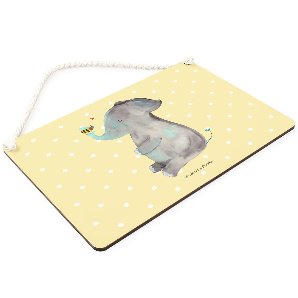 Deko Schild Elefant & Biene Elefant, Biene, Liebe, Liebesbeweis, Jahrestag, Liebesgeschenk, Heiratsantrag, Hochzeitsgeschenk, Liebesspruch Schild, Türschild, Holzschild, Wandschild, Wanddeko  süße Tiermotive, gute Laune, lustige Sprüche, Tiere