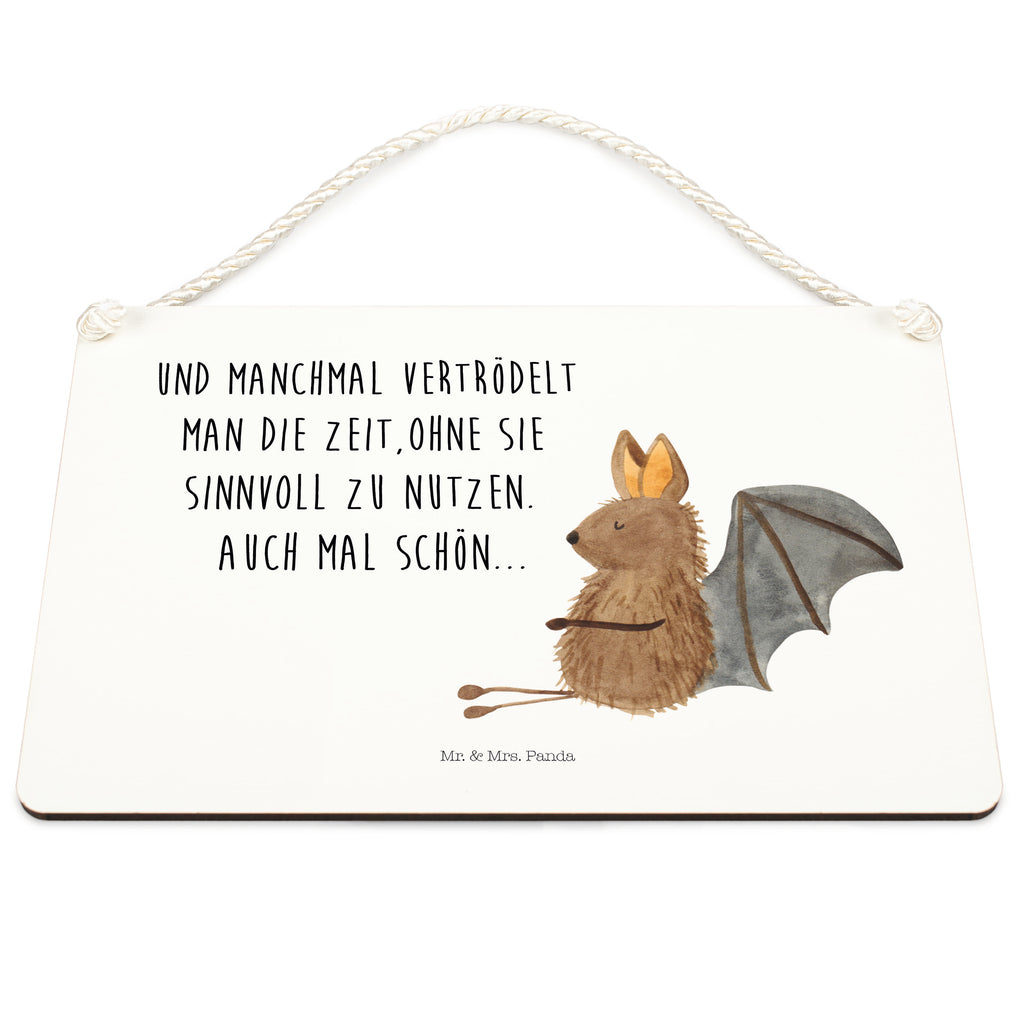 Deko Schild Fledermaus sitzend Fledermaus, Fledermäuse, Motivation, entspannen Schild, Türschild, Holzschild, Wandschild, Wanddeko  süße Tiermotive, gute Laune, lustige Sprüche, Tiere