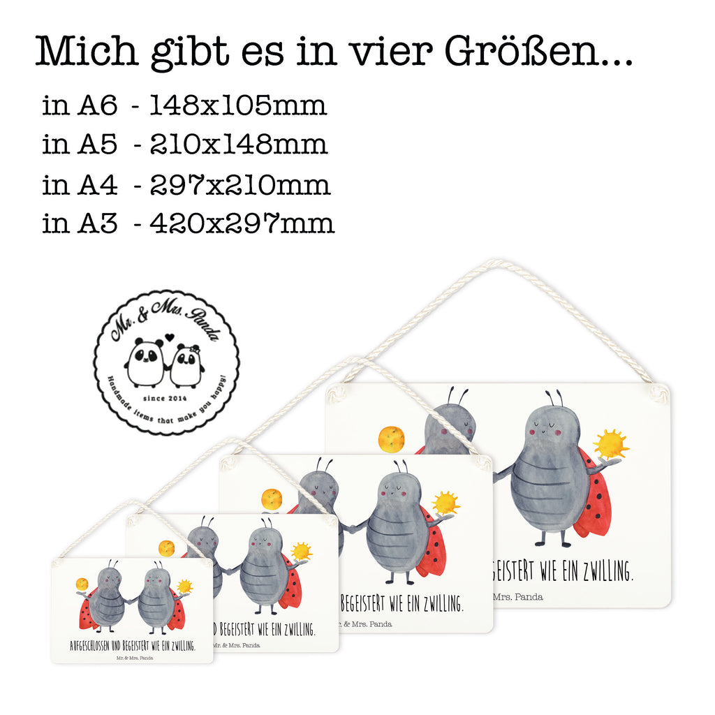 Dekoschild Sternzeichen Zwilling Zwillinge, Zwilling Geschenk, Zwilling Sternzeichen, Geburtstag Mai, Geschenk Mai, Geschenk Juni, Marienkäfer, Glückskäfer, Zwillingsbruder, Zwillingsschwester Schild, Türschild, Holzschild, Wandschild, Wanddeko  Tierkreiszeichen, Sternzeichen, Horoskop, Astrologie, Aszendent