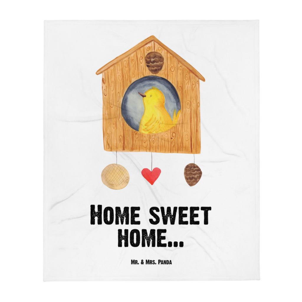 Babydecke Vogelhaus sweet Home Babydecke, Babygeschenk, Geschenk Geburt, Babyecke Kuscheldecke, Krabbeldecke, Tiermotive, Gute Laune, lustige Sprüche, Tiere, Vogelhaus, Vogel, Home sweet Home, Einzug, Umzug, Geschenk, Einzugsgeschenk, Hausbau, Haus