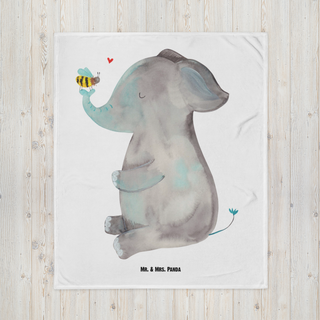 Babydecke Elefant & Biene Elefant, Biene, Liebe, Liebesbeweis, Jahrestag, Liebesgeschenk, Heiratsantrag, Hochzeitsgeschenk, Liebesspruch Babydecke, Babygeschenk, Geschenk Geburt, Babyecke Kuscheldecke, Krabbeldecke  süße Tiermotive, gute Laune, lustige Sprüche, Tiere