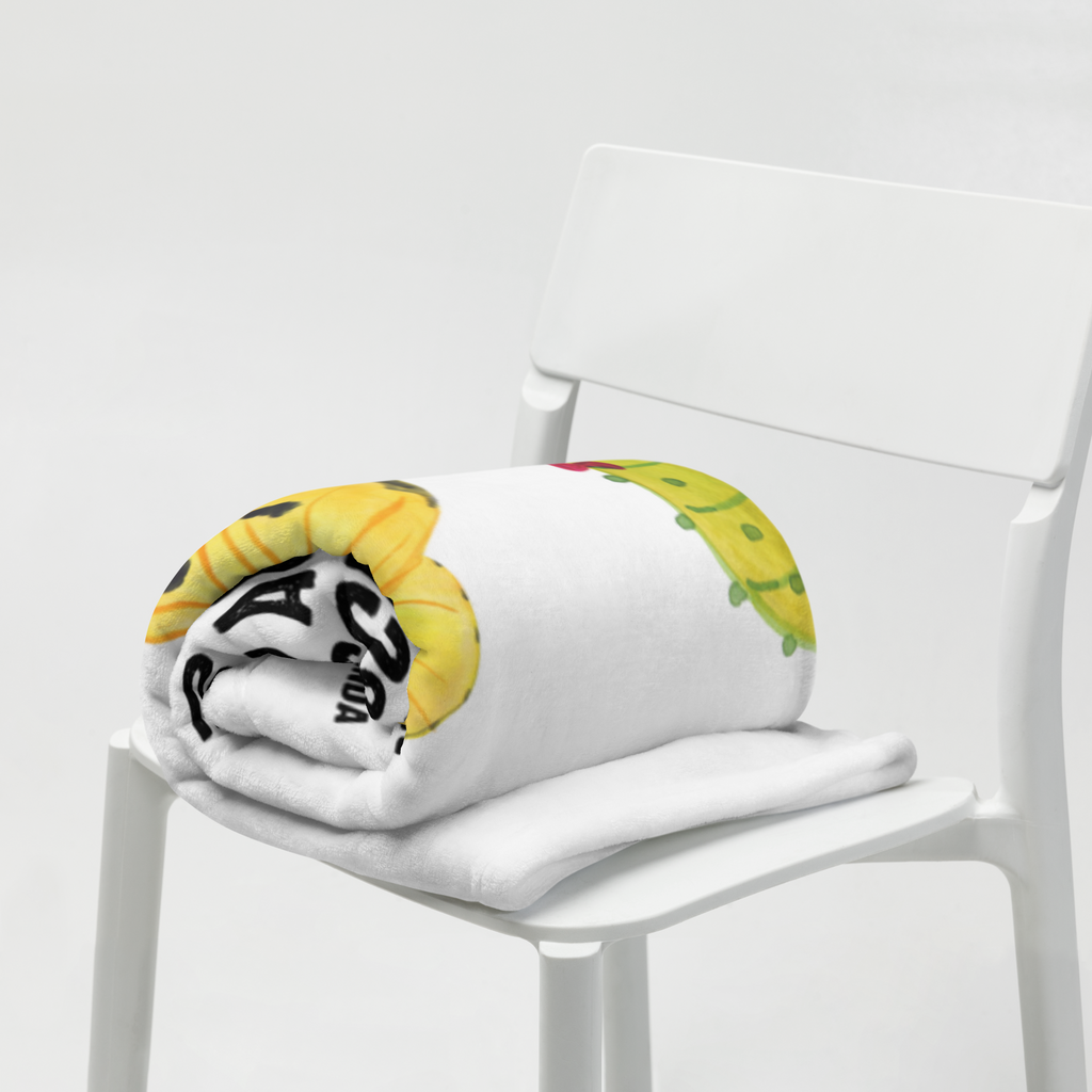 Babydecke Raupe & Schmetterling Raupe, Schmetterling, Zitronenfalter, Entwicklung, Erwachsen werden, Kokon, Hut, Hütchen, Schönheit, Aufwachsen, Babydecke, Babygeschenk, Geschenk Geburt, Babyecke Kuscheldecke, Krabbeldecke  süße Tiermotive, gute Laune, lustige Sprüche, Tiere