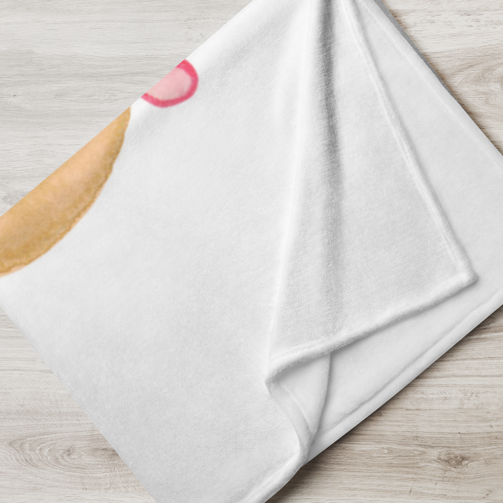 Babydecke Hamster mit Hut Hamster, Hut, Magier, Zylinder, Zwerghamster, Zauberer, Houdini	 Babydecke, Babygeschenk, Geschenk Geburt, Babyecke Kuscheldecke, Krabbeldecke  süße Tiermotive, gute Laune, lustige Sprüche, Tiere