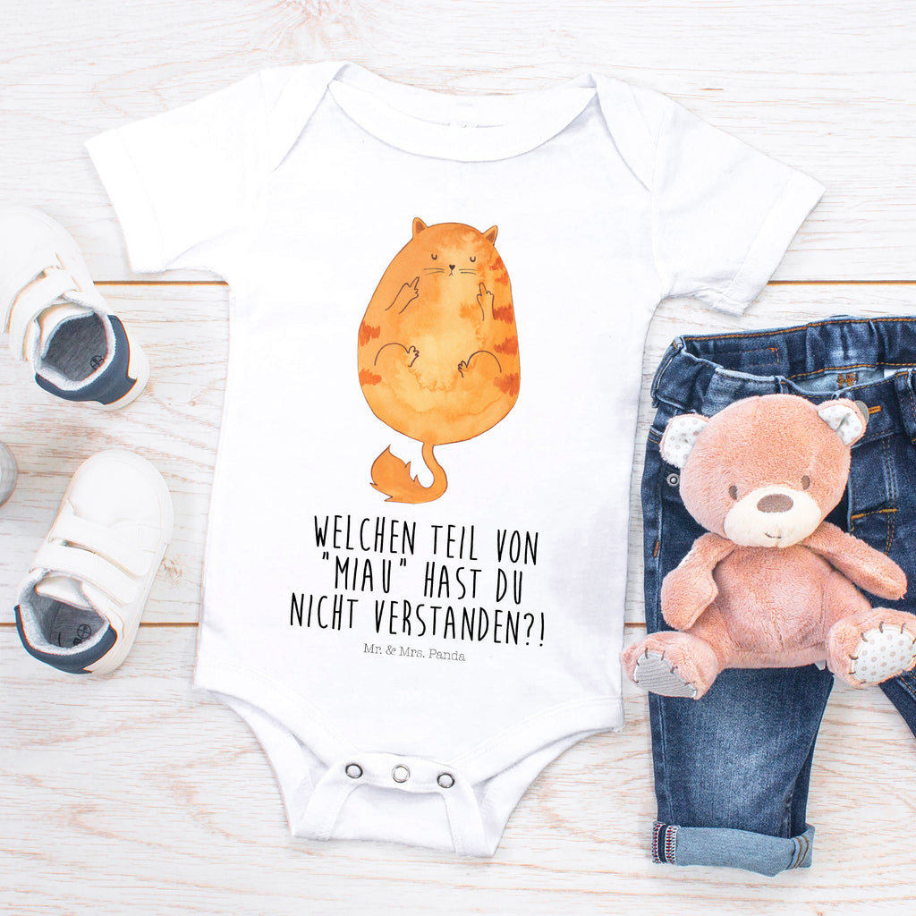 Baby Body Katze Mittelfinger
