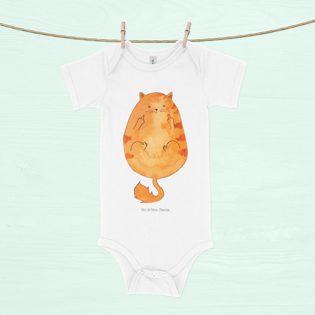Baby Body Katze Mittelfinger