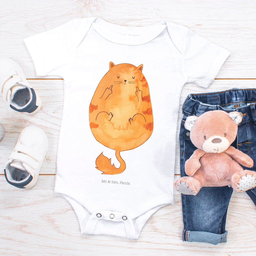 Baby Body Katze Mittelfinger