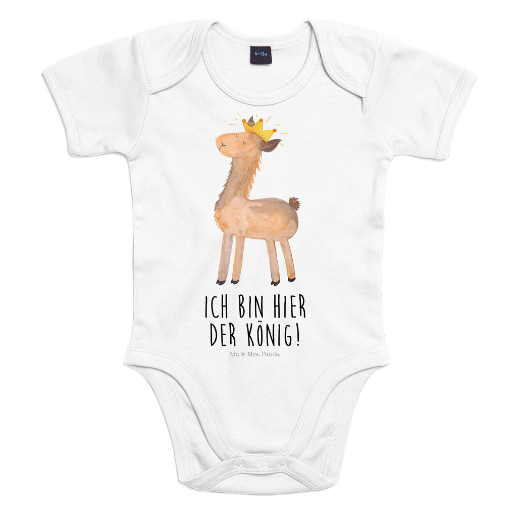 Organic Baby Body Lama König Babykleidung, Babystrampler, Strampler, Wickelbody, Baby Erstausstattung, Junge, Mädchen, Lama, Alpaka, Lamas, König, Königin, Freundin, Mama, Papa, Büro Kollege, Kollegin, Chef, Vorgesetzter, Abi, Abitur