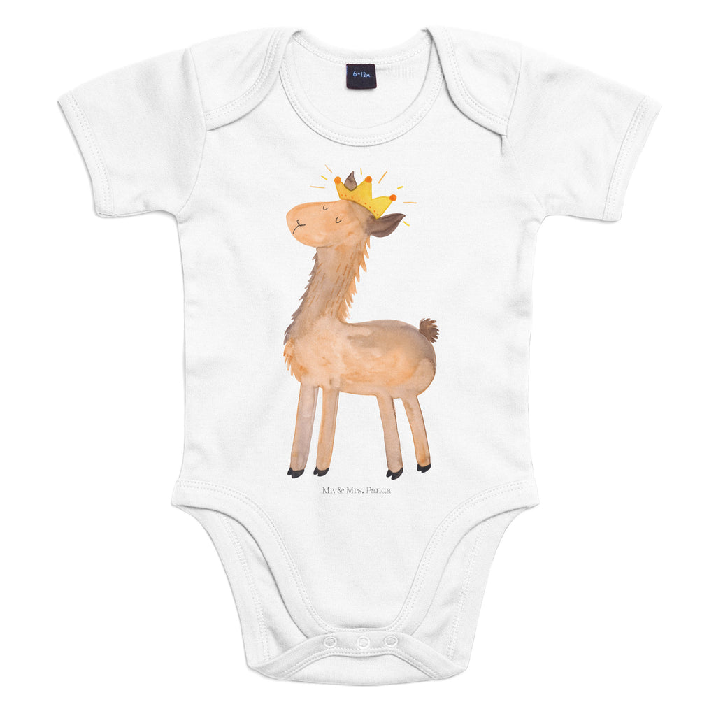 Organic Baby Body Lama König Babykleidung, Babystrampler, Strampler, Wickelbody, Baby Erstausstattung, Junge, Mädchen, Lama, Alpaka, Lamas, König, Königin, Freundin, Mama, Papa, Büro Kollege, Kollegin, Chef, Vorgesetzter, Abi, Abitur
