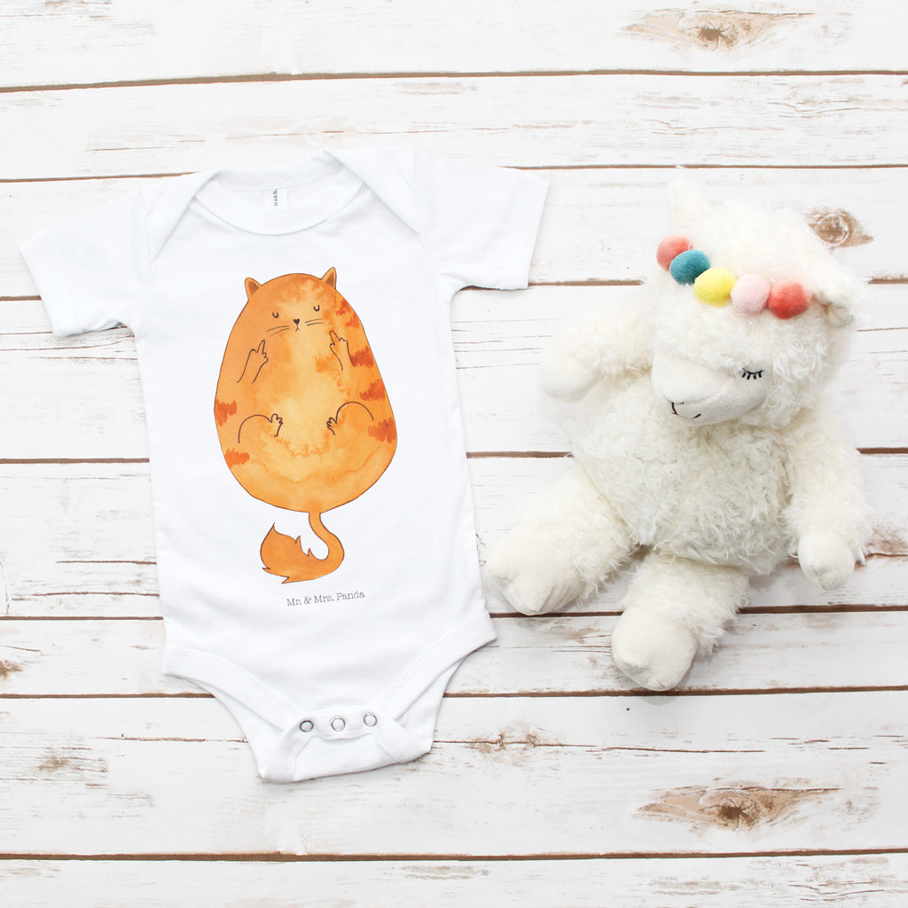 Baby Body Katze Mittelfinger