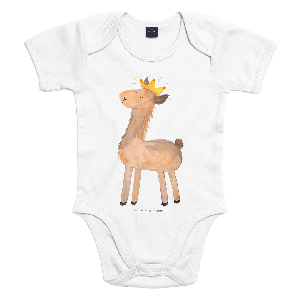 Organic Baby Body Lama König Babykleidung, Babystrampler, Strampler, Wickelbody, Baby Erstausstattung, Junge, Mädchen, Lama, Alpaka, Lamas, König, Königin, Freundin, Mama, Papa, Büro Kollege, Kollegin, Chef, Vorgesetzter, Abi, Abitur
