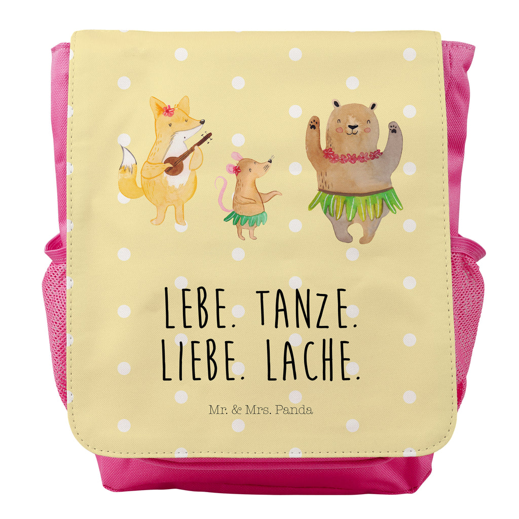 Kinderrucksack Waldtiere Aloha Wald, Waldtiere, Musik, Aloha, Bär, Hase, Igel, Tanzen, Leben, Lachen Kids, Rucksack, Kinderrucksack  süße Tiermotive, gute Laune, lustige Sprüche, Tiere