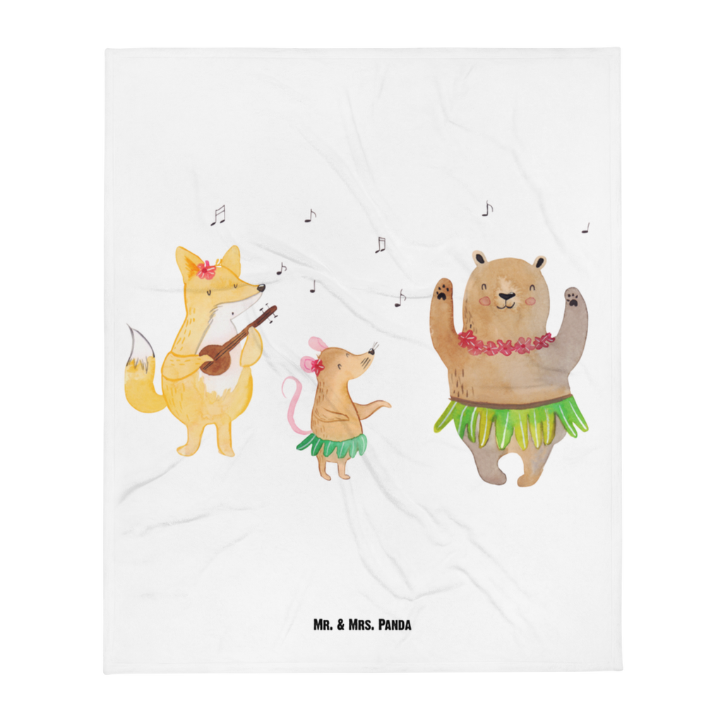 Babydecke Waldtiere Aloha Wald, Waldtiere, Musik, Aloha, Bär, Hase, Igel, Tanzen, Leben, Lachen Babydecke, Babygeschenk, Geschenk Geburt, Babyecke Kuscheldecke, Krabbeldecke  süße Tiermotive, gute Laune, lustige Sprüche, Tiere