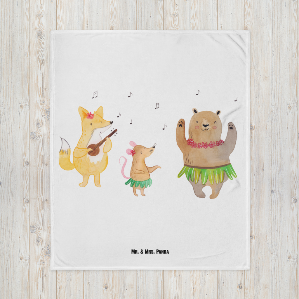 Babydecke Waldtiere Aloha Wald, Waldtiere, Musik, Aloha, Bär, Hase, Igel, Tanzen, Leben, Lachen Babydecke, Babygeschenk, Geschenk Geburt, Babyecke Kuscheldecke, Krabbeldecke  süße Tiermotive, gute Laune, lustige Sprüche, Tiere