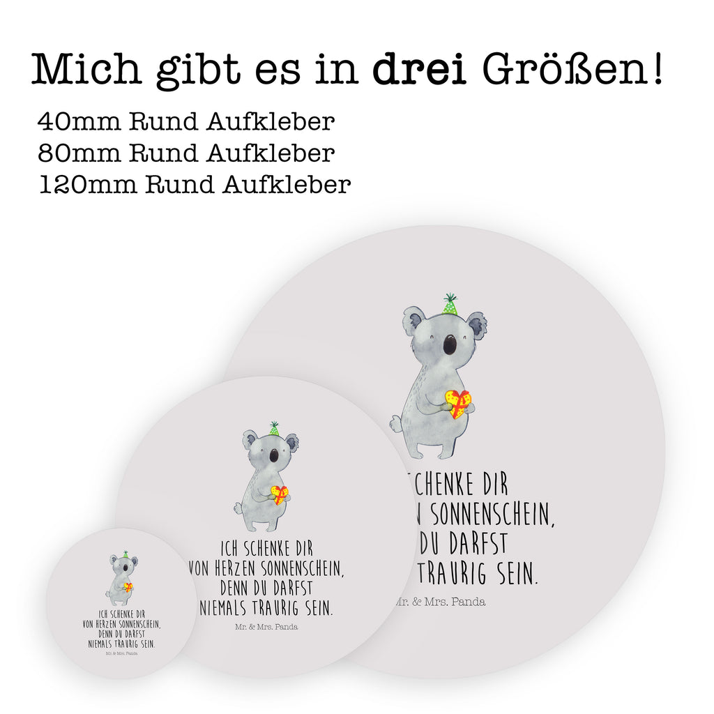 Rund Aufkleber Koala Geschenk