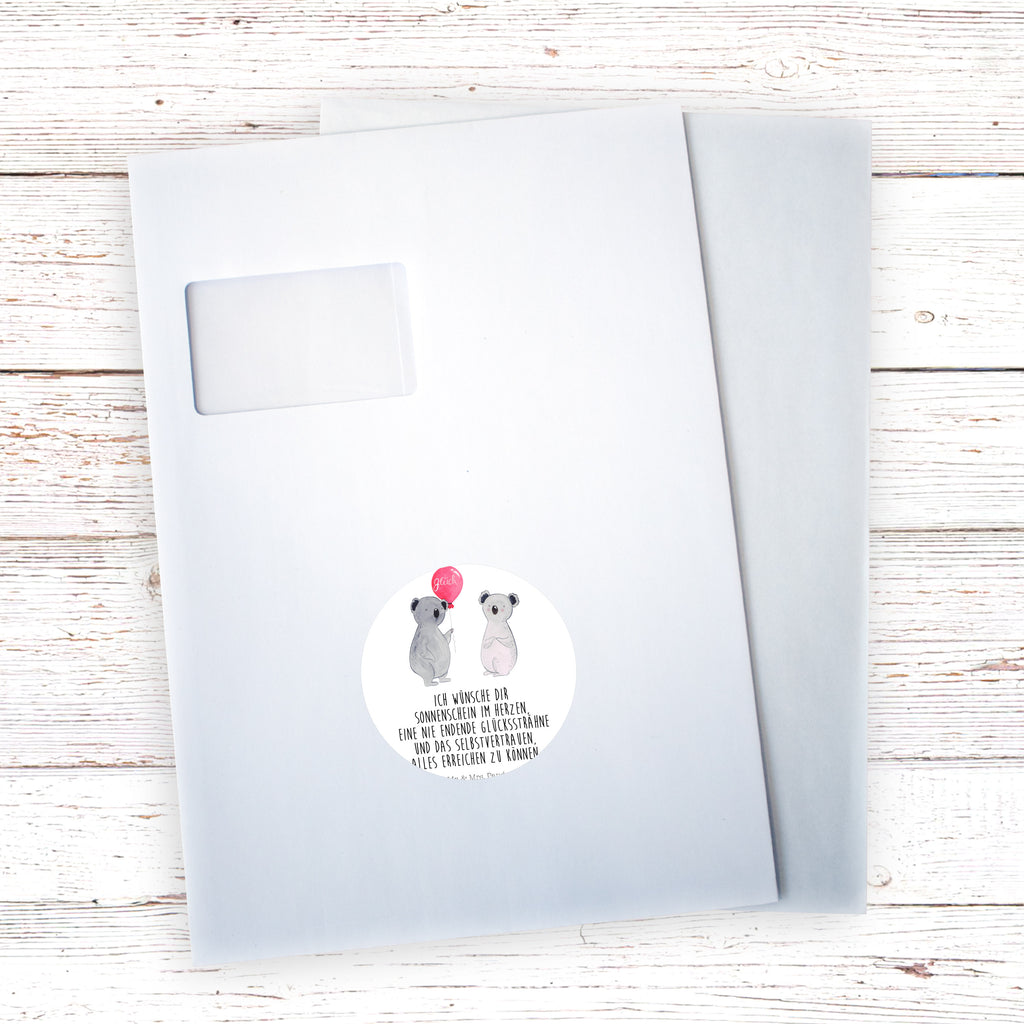 Rund Aufkleber Koala Luftballon