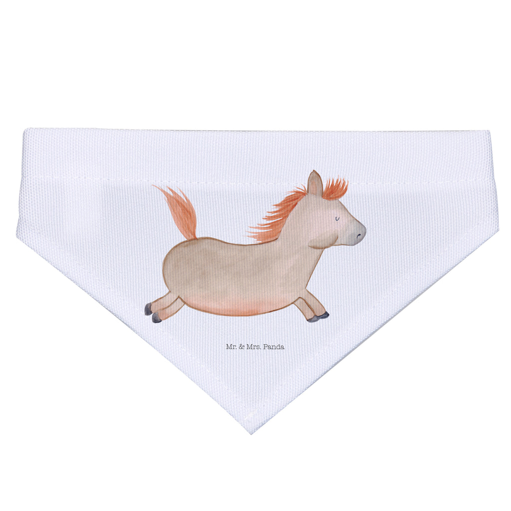 Hundehalstuch Pferd springt