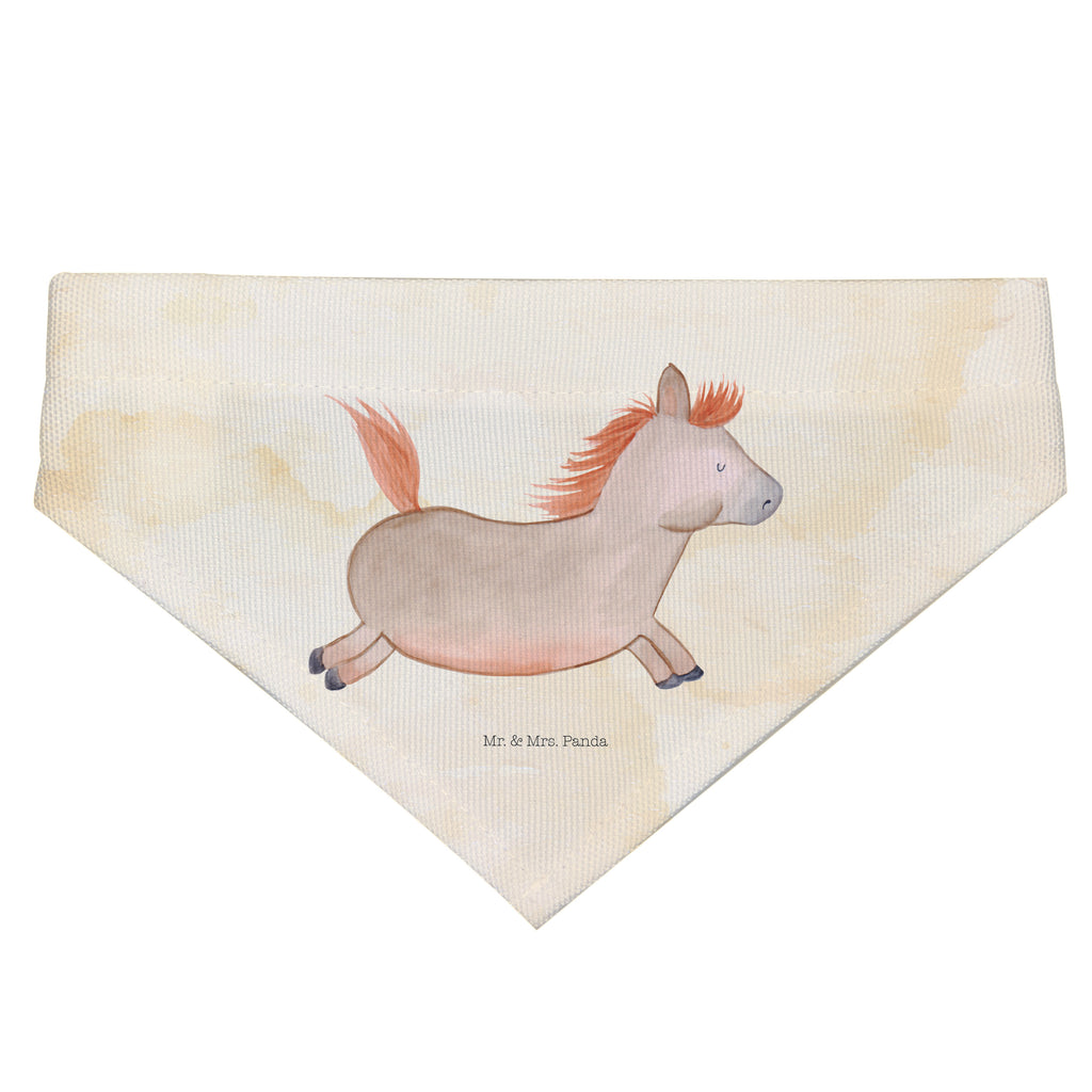 Hundehalstuch Pferd springt