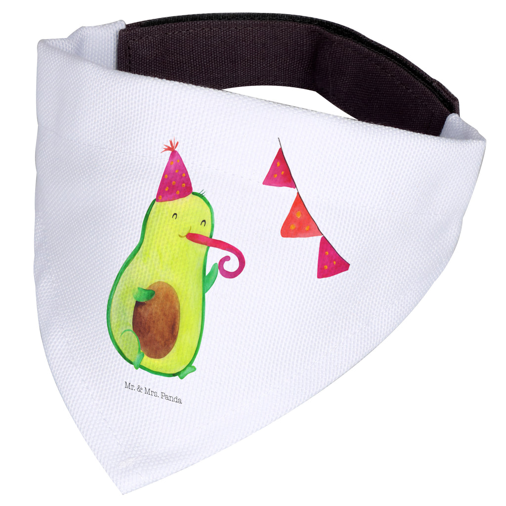 Hundehalstuch Avocado Birthday