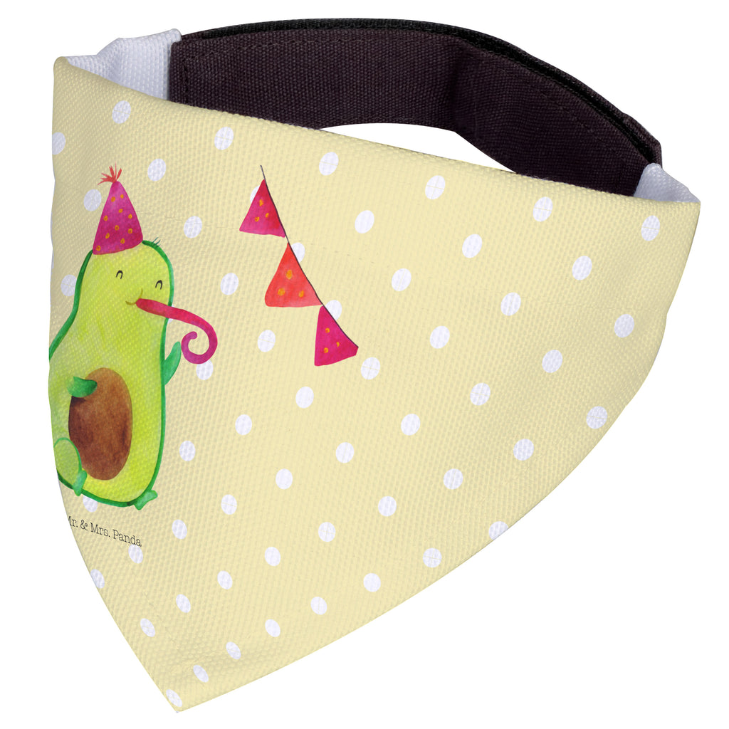 Hundehalstuch Avocado Birthday