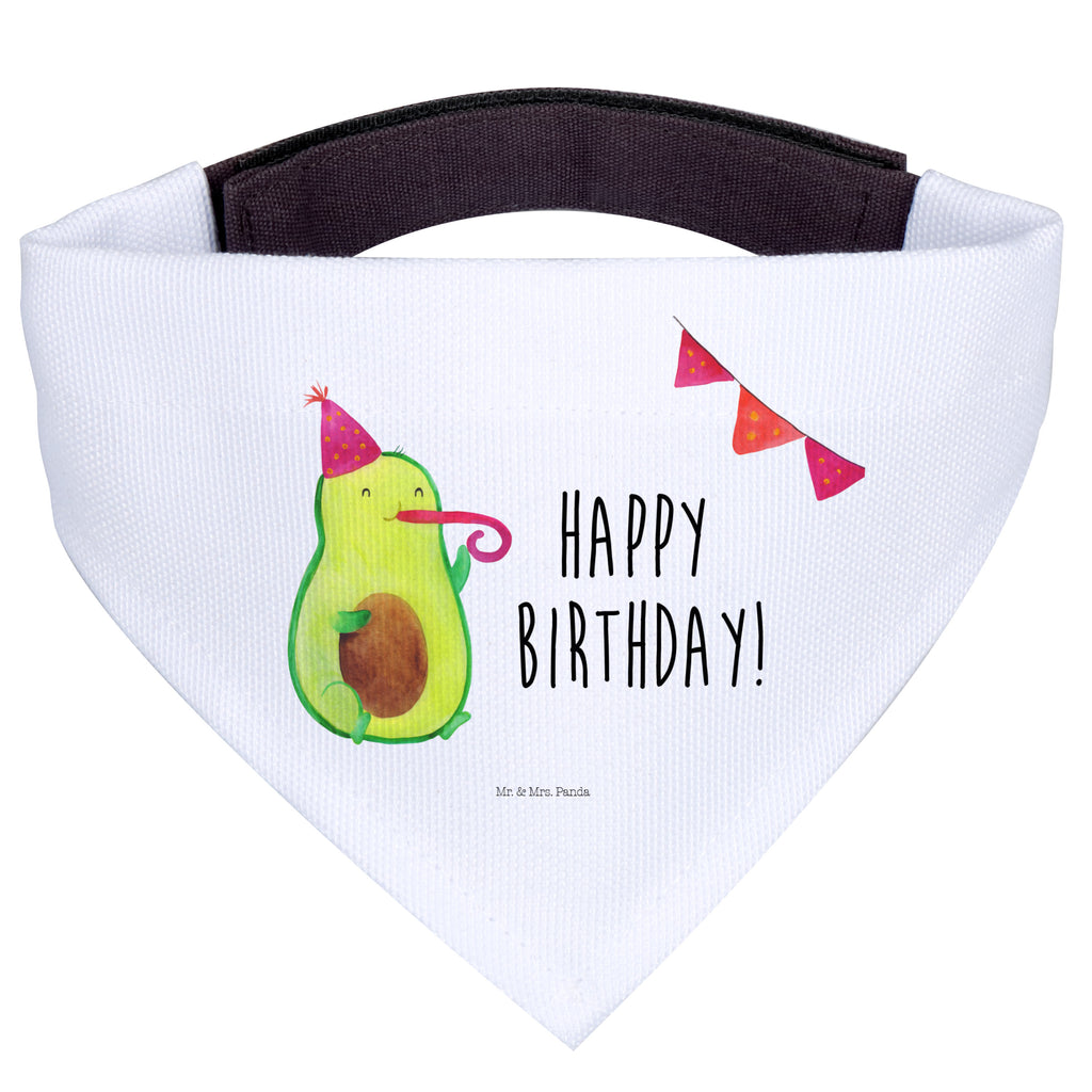 Hundehalstuch Avocado Birthday