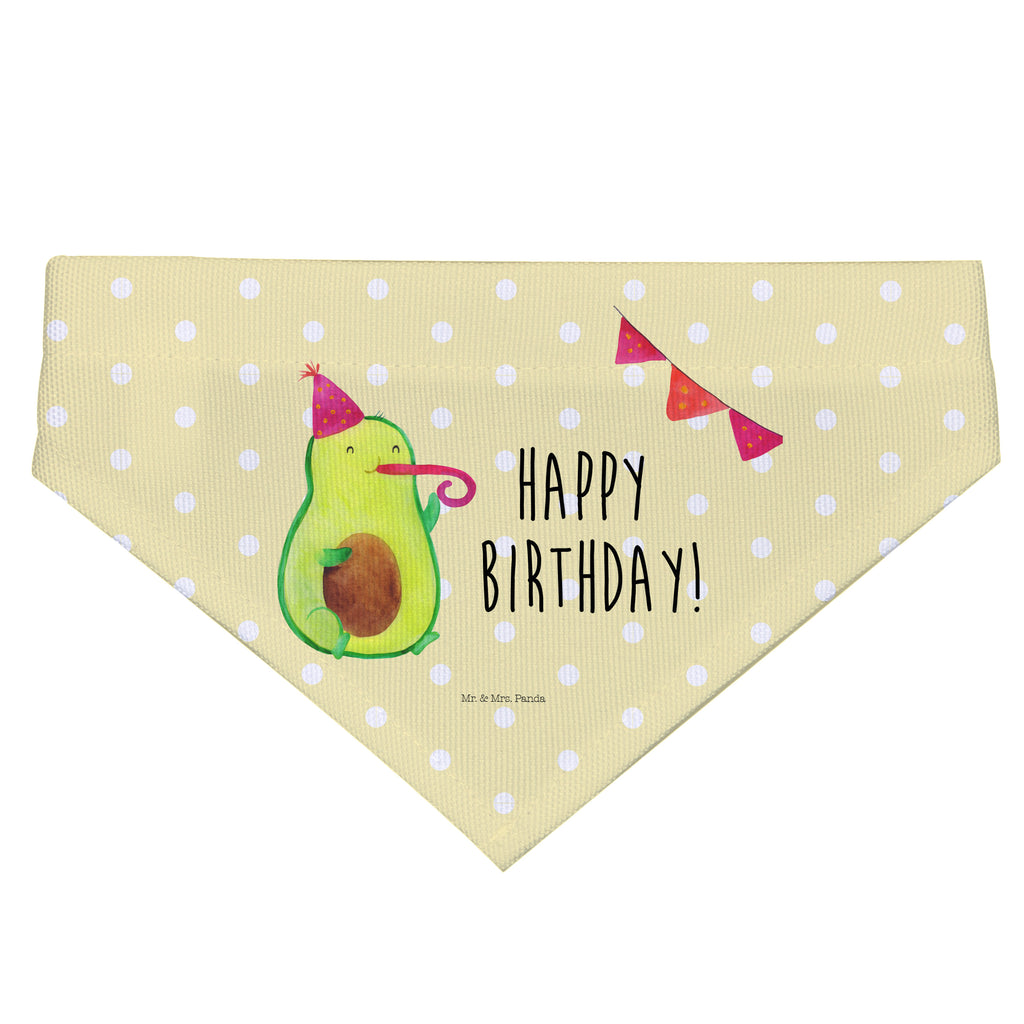 Hundehalstuch Avocado Birthday
