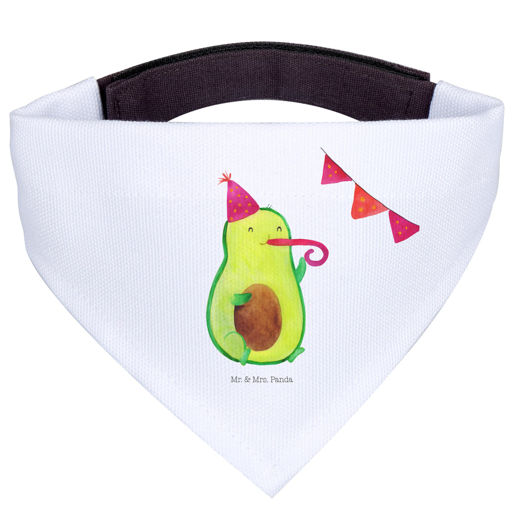 Hundehalstuch Avocado Party Time
