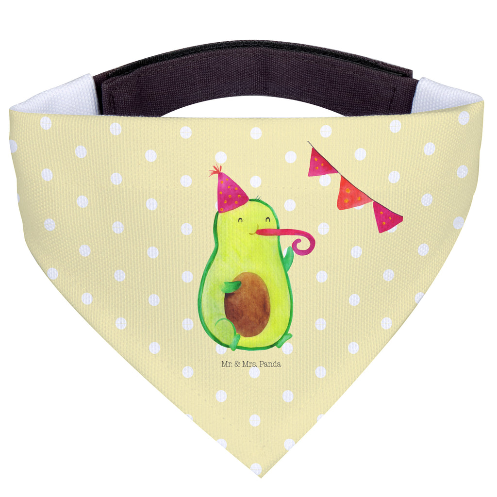 Hundehalstuch Avocado Party Time