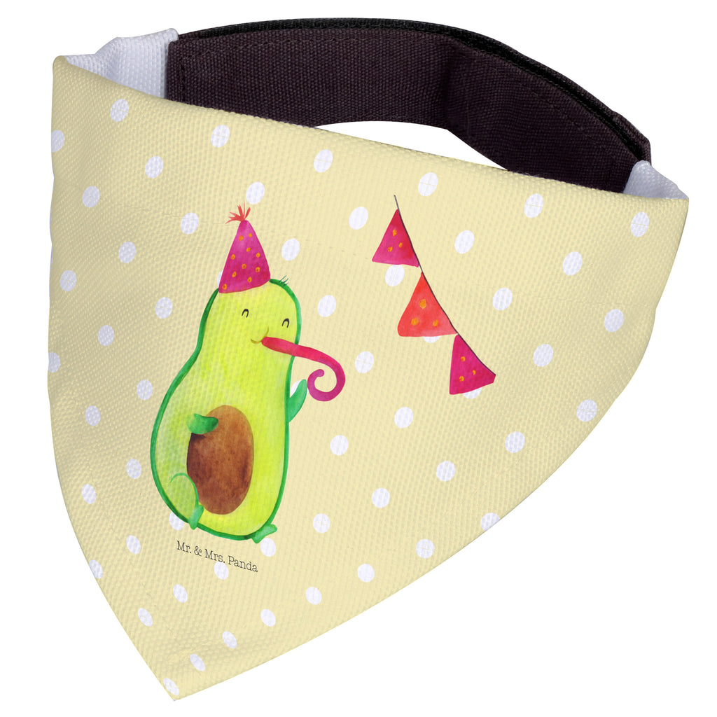 Hundehalstuch Avocado Party Time