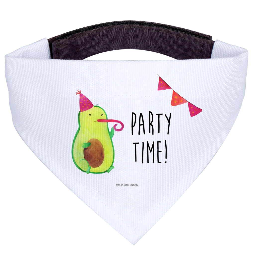Hundehalstuch Avocado Party Time