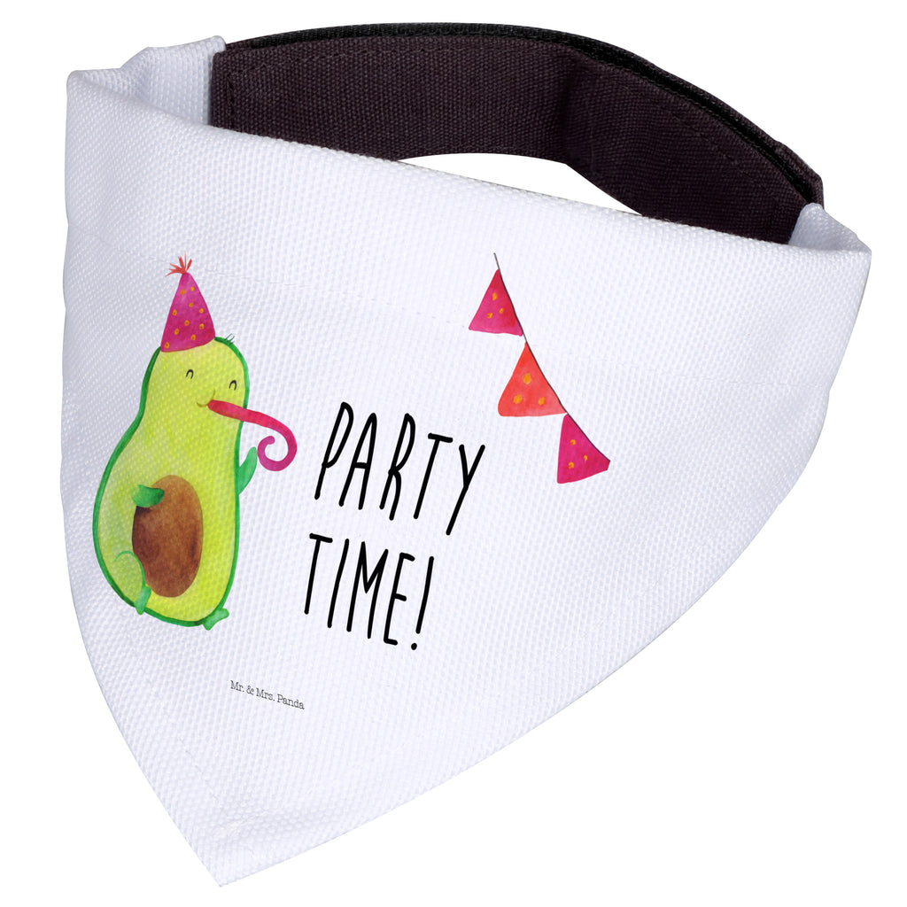 Hundehalstuch Avocado Party Time
