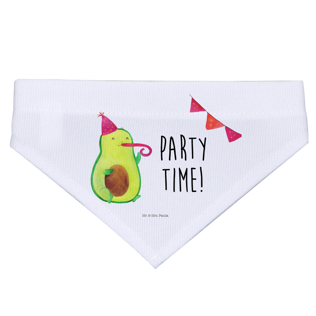 Hundehalstuch Avocado Party Time