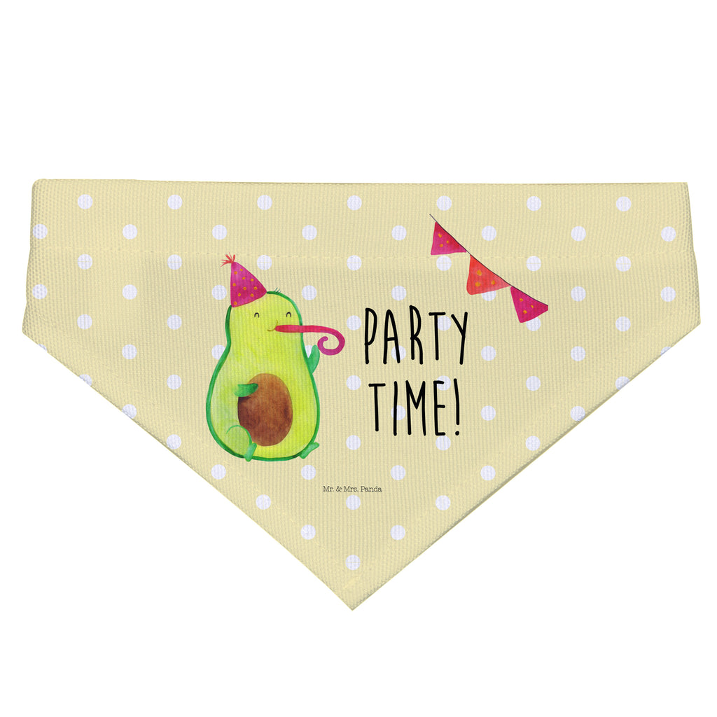 Hundehalstuch Avocado Party Time