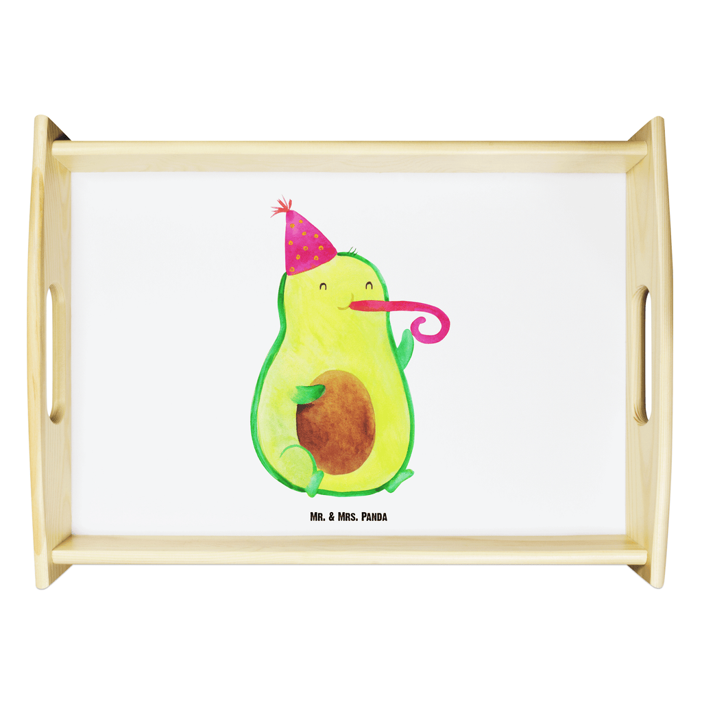 Serviertablett Avocado Party Time Tablett, Holztablett, Küchentablett, Dekotablett, Frühstückstablett, Avocado, Veggie, Vegan, Gesund