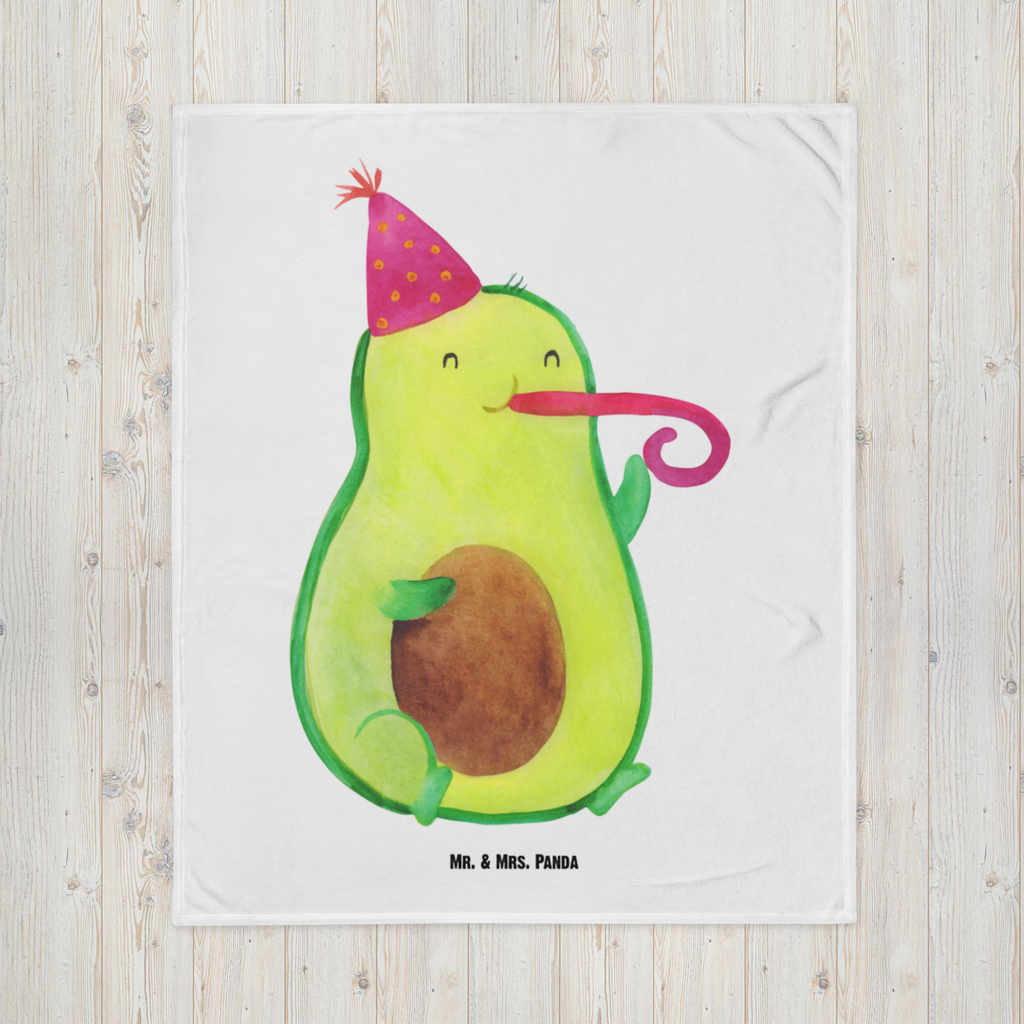 Babydecke Avocado Party Time Babydecke, Babygeschenk, Geschenk Geburt, Babyecke Kuscheldecke, Krabbeldecke, Avocado, Veggie, Vegan, Gesund