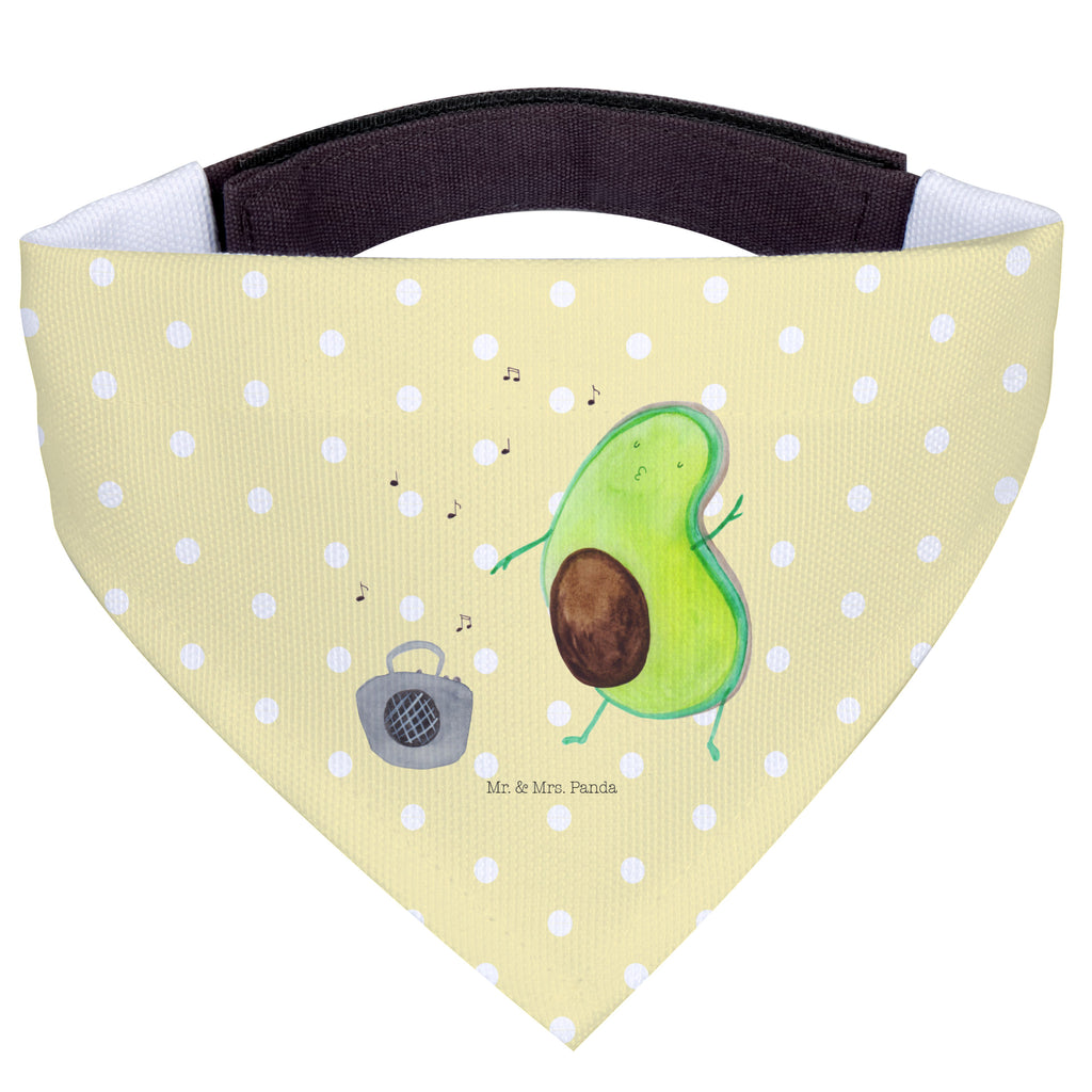 Hundehalstuch Avocado tanzt