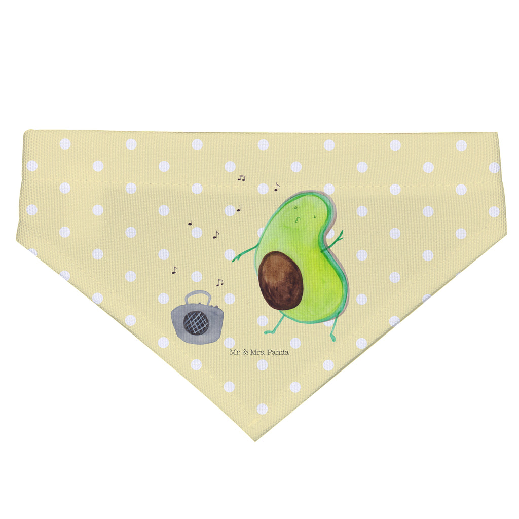 Hundehalstuch Avocado tanzt