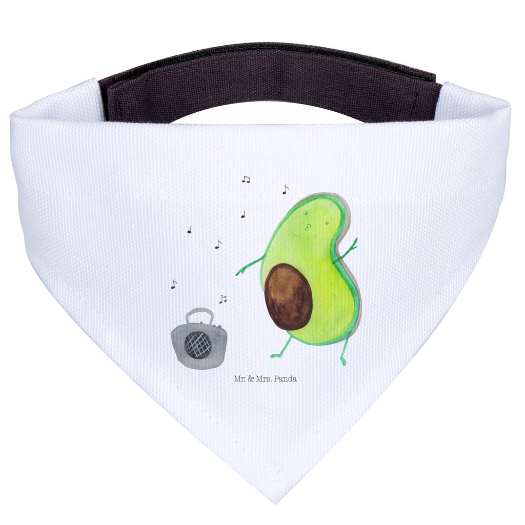 Hundehalstuch Avocado tanzt